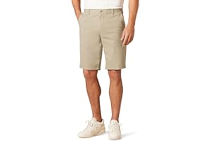 Amazon Essentials Men's Slim-Fit 11" Flat-Front Comfort Stretch Chino Short