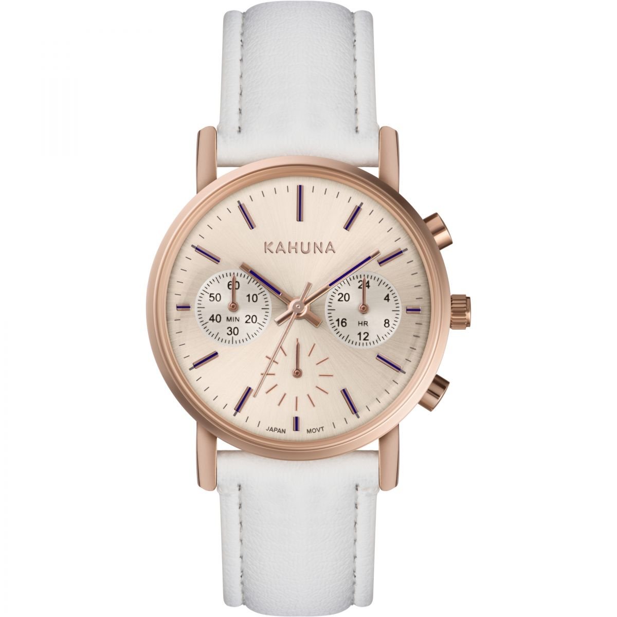 Kahuna Womens Chronograph Quartz Watch with PU Strap KLS-0384L