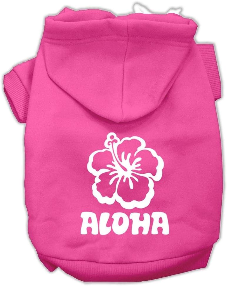 pink aloha hoodie