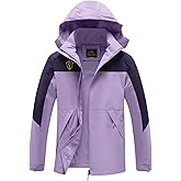 GIISAM Rain Jacket for Women, Women's Waterproof Lightweight Rain Jackets Packable Raincoat Windbreaker Coat with Hood