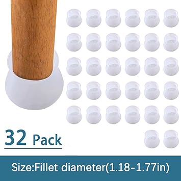 Odizli Schutzkappen Stuhlbeinsocke, Silikon Stuhlbeinkappen