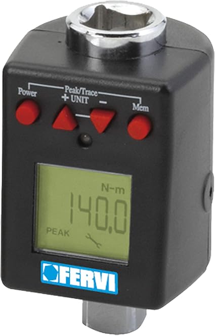 Fervi 0268 Cle Dynamometrique Digitale 1 2 Noir Amazon Fr Bricolage