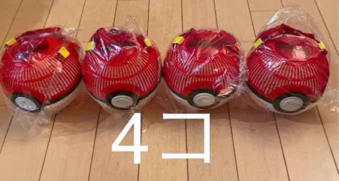 Amazon Co Jp ポケモン モンスターボール 虫かご 4コ ホビー 通販