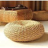 円形クッション 座禅布団(藤) (直径40cm) 坐禅用のふとん・坐布・座蒲・坐蒲・座禅専用の座布団