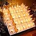 Milemont Window Curtain String Lights Fairy Twinkle Icicle Starry Lights for Wedding Christmas Party Home Garden Bedroom Outdoor Indoor Wall Decorations, 9.8ftx9.8ft Warm White