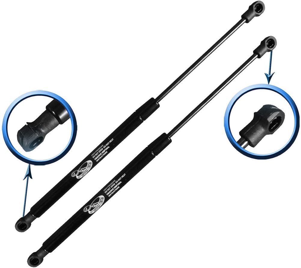 Two Rear Trunk Lid Gas Charged Lift Supports for 2009-2015 Nissan Maxima. Left and Right Side. LSC-0639-2