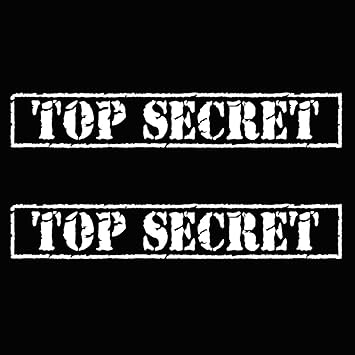 Amazon Com Auto Vynamics Stamp Topsecret 9 Mwhi Matte White Vinyl Top Secret Rubber Stamp Decal W Border Matching Pair 2 Piece Kit 9 By 1 5 Inches Automotive Amazon Com Auto Vynamics Stamp Topsecret 9 Mwhi Matte White Vinyl Top Secret Rubber Stamp Decal W Border Matching Pair 2 Piece Kit 9 By 1 5 Inches Automotive