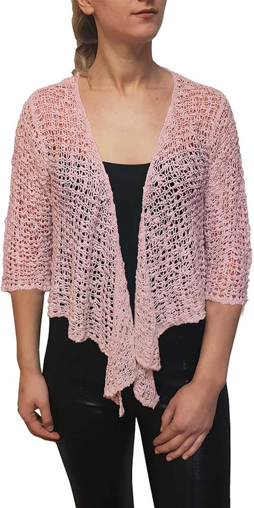 popcorn shrug cardigan