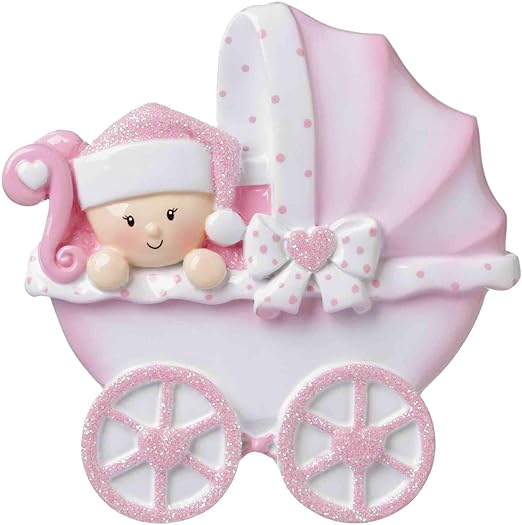 pink baby buggy