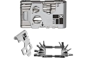 Fix Manufacturing Wheelie Wrench™ Bike Tool Compact and Portable Multi Tool for Bicycle Repair and Maintenance Perfect to fix Most Road, Mountain, and BMX Bikes