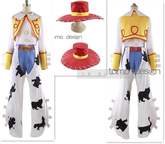 Amazon ディズニー衣装 W38b ダンサーさん トイ ストーリー ジェシー コスプレ衣装風 コスプレ 仮装 通販