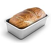Fox Run Loaf Pan Stainless Steel Baking, 8.5 x 4.5 x 2.25 inches, Rectangular