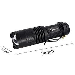 AR happy online 3 Pack Red Light Flashlight, 3