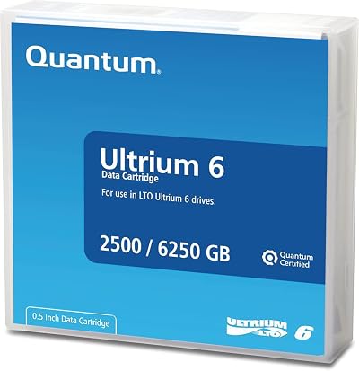 Quantum Data Cartridge LTO6 Ultrium Media 2.5/6.25TB