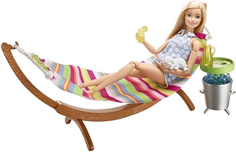 barbie hammock accessory set