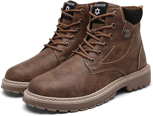 Amazon Ziitop メンズ 靴 マーティンブーツ 防水 滑り止め 厚底