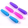 The Friendly Swede Stylus Silicone Pencil Grip Holder — 6-Pack Ergonomic Stylus Pencil Grips for Adults & Kids; Pen Grippers