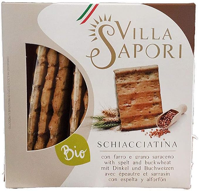 Villa Sapori Pan Crujiente Italiano con ingredientes Ecológicos ...
