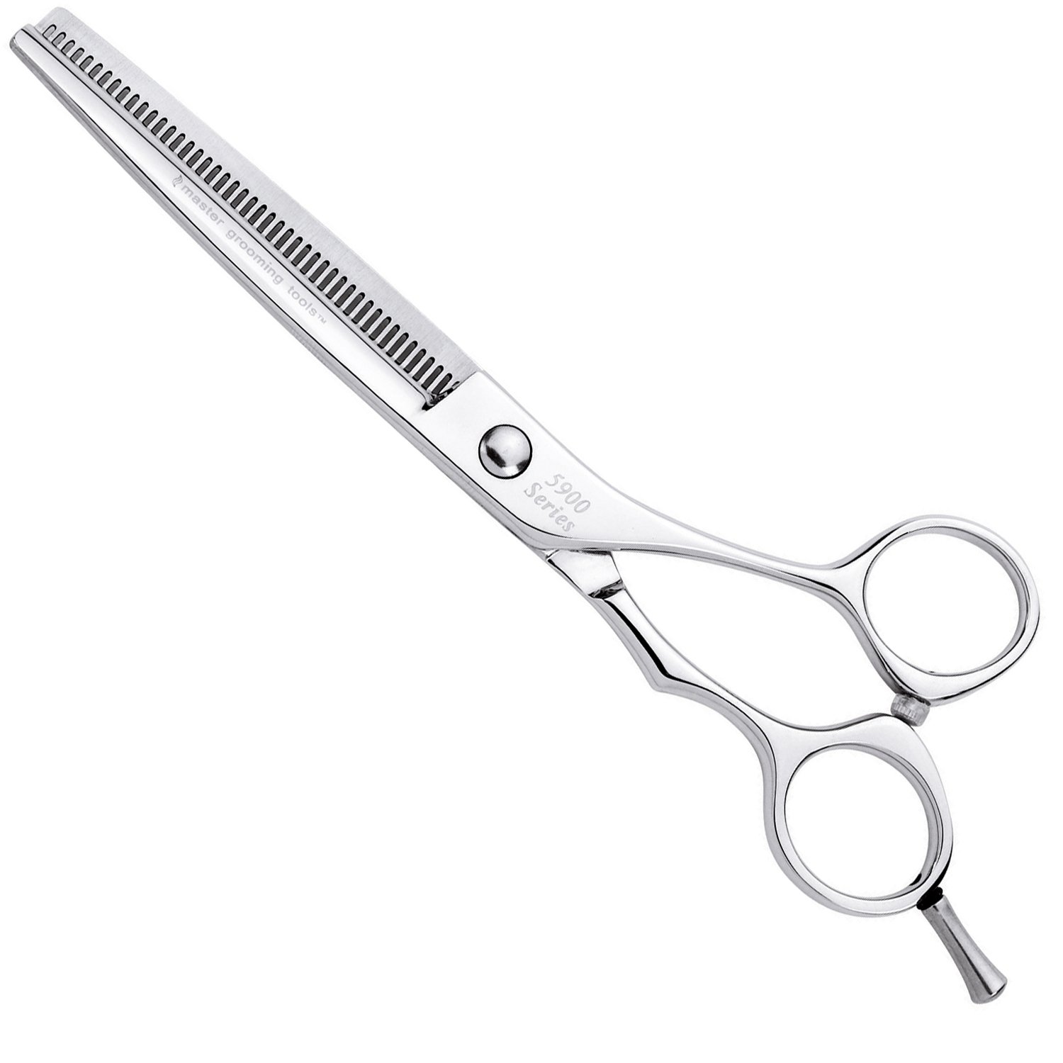 Master Grooming Tools 5200 Series Shears — High-Performance Shears for Grooming Dogs - 42-Tooth Thinners, 7½"