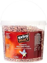 Extra Select Whole Peanuts for Wild Birds 5 Litre Tub Aflatoxin Tested view 1