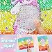Beinou Unicorn Notebook, Reversible Sequin Notebook Magic Journal for Kids Adults Rainbow-Silver Sequin Diary Mermaid Notepad for Festival Birthday Gifts