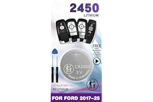 IYUKETROR Key Fob Replacement Battery for Ford/Lincoln F150 Explorer Edge Fusion Bronco Escape Mustang Expedition Transit Ranger Maverick EcoSport MK Nautilus Corsair Navigator Lightning Smart Remote Batteries