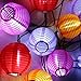 Grand patio 14 FT Solar Powered Lantern String Lights, Weather-Resistant Outdoor String Lights, 10 PCS Multi Color Fairy Lights for Patio and Party