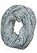 Funky Junque's CC Tricolor Knit Cowl Neck Warmer (Infinity Forever Circle Scarf)