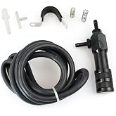 FORLETOR Manual Boost Controller Kit, 1-30 PSI Car Turbo Boost , Adjustable Universal Tur-bo Engine Controller, Aluminum Alloy Turbo Charger Closed Loop