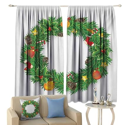 Amazon Com Tidefree Light Luxury High End Curtains Christmas