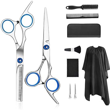 scissors set for hair cutting