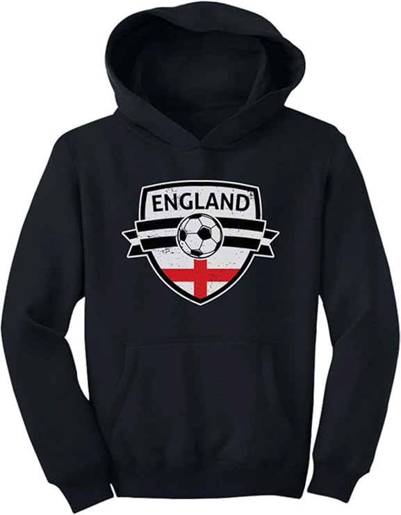 England Soccer/Football Team Fans Youth Hoodie Gift for Birthday
