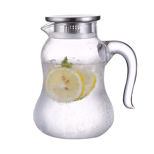 Jarras para Agua Agua Fría Olla De Vidrio Olla De Calabaza Casa ...