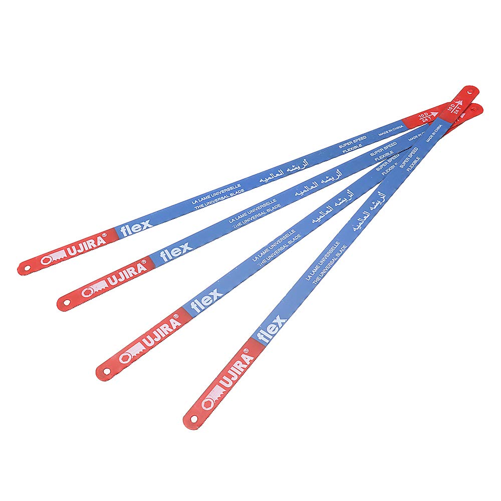 Hacksaw Replacement Blades, 20PCS Metal Cutting Hacksaw Blades, 24 Teeth Per Inch Sabre Saw Combo Wood & Metal Cutting Fits Made with HSS