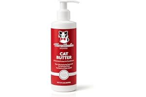 Warren London Cat Hydrating Butter | Unscented Leave-in Conditioner Lotion for Soft, Shiny Fur | Deep Moisture & Detangling for All Breeds