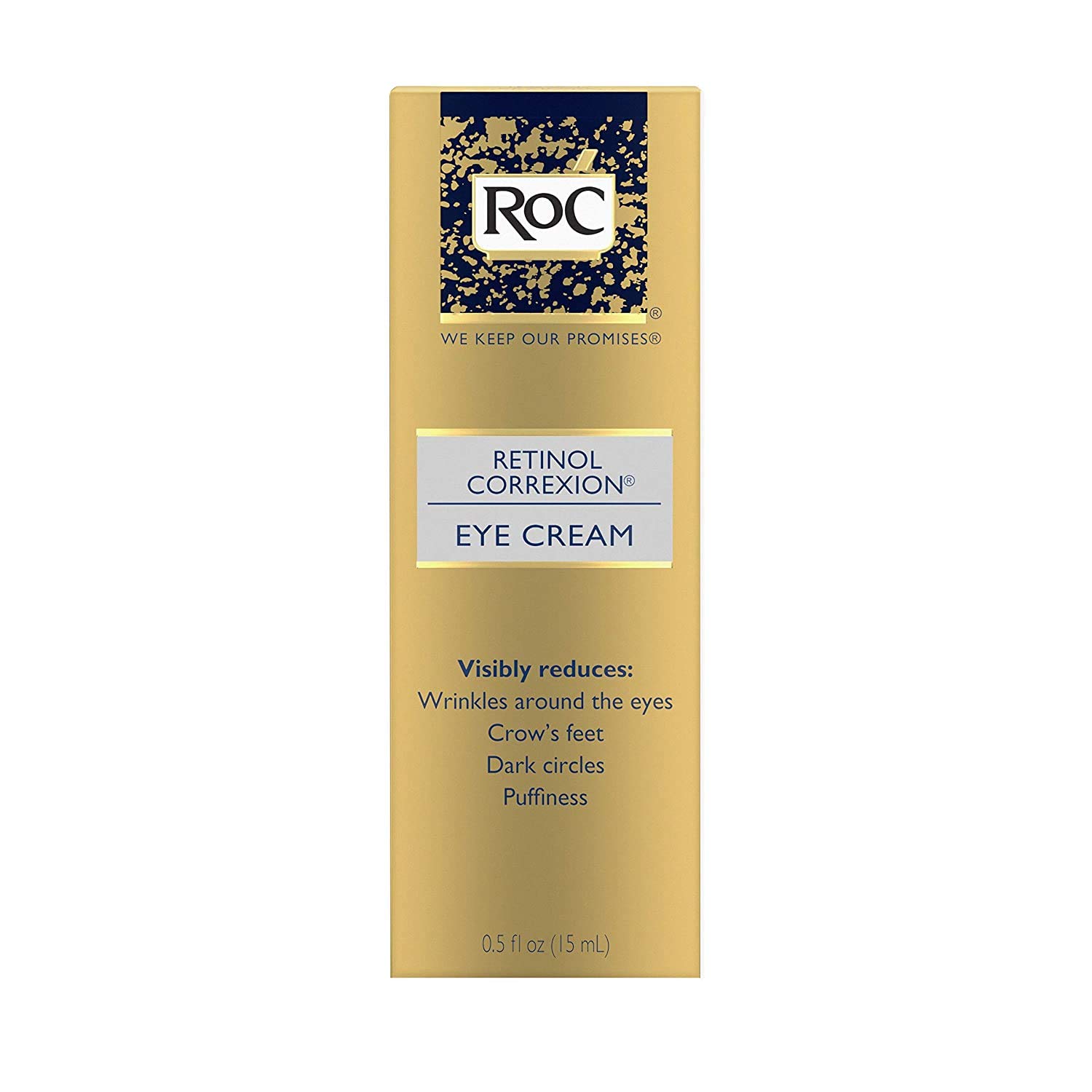 RoC Retinol Correxion Anti-Aging Eye Cream Treatment, 0.5 Ounce: Beauty