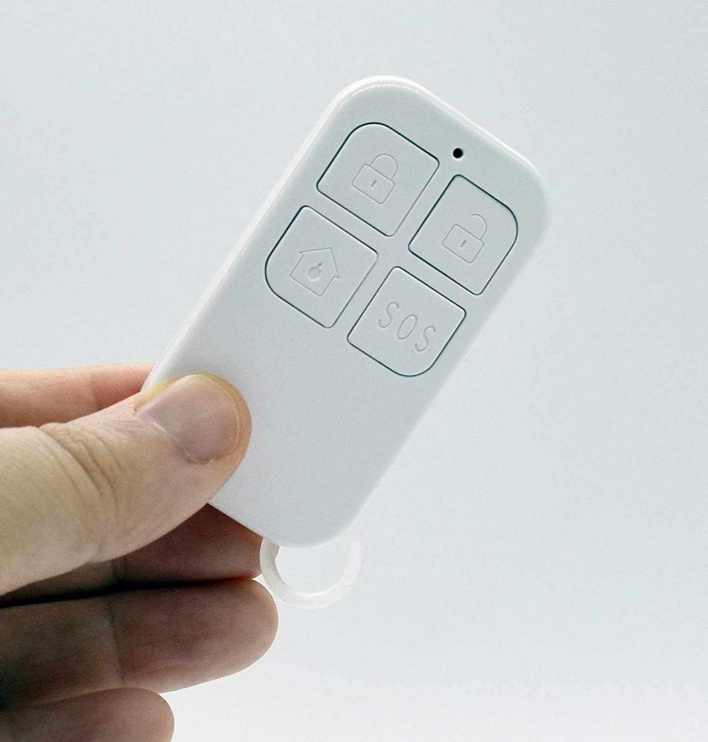 TecPeak Remote Control That Works with Alarm for Home