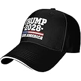 Tru m p 2028 Save America Baseball Vintage Cotton Dad Hat Baseball Cap Adjustable Trucker Hat Adjustable Black