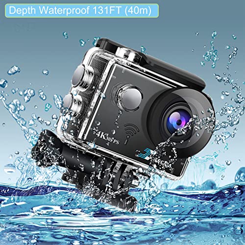 X3R 4K Action Camera 4K/20M /WiFi/4*Zoom/2.4 G Remote Control 2