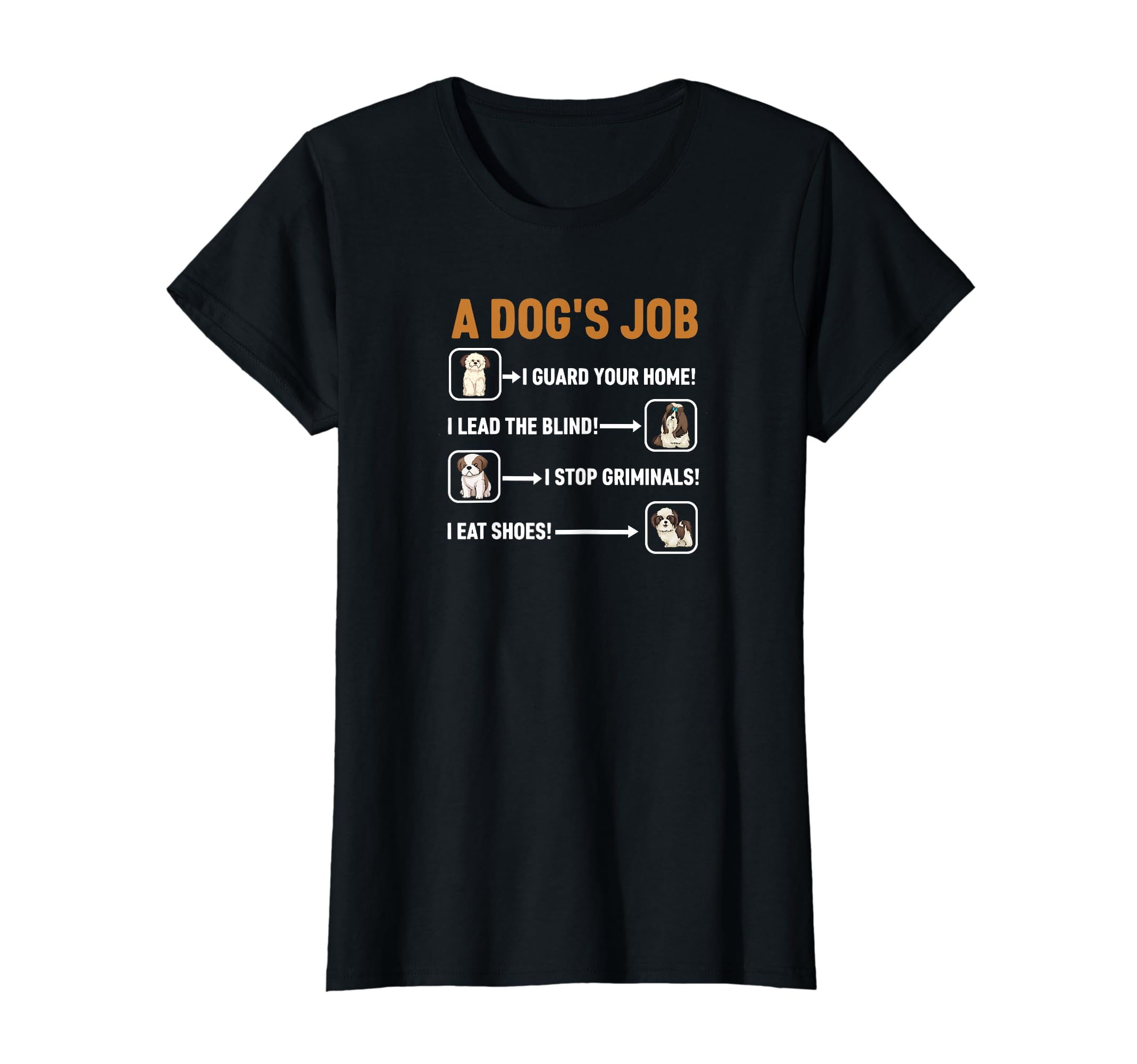 Shih Tzu Dog T-Shirt