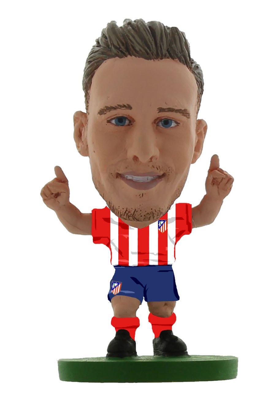 SoccerStarz - Atletico Madrid Saul Niguez - Home Kit (Classic) /Figures