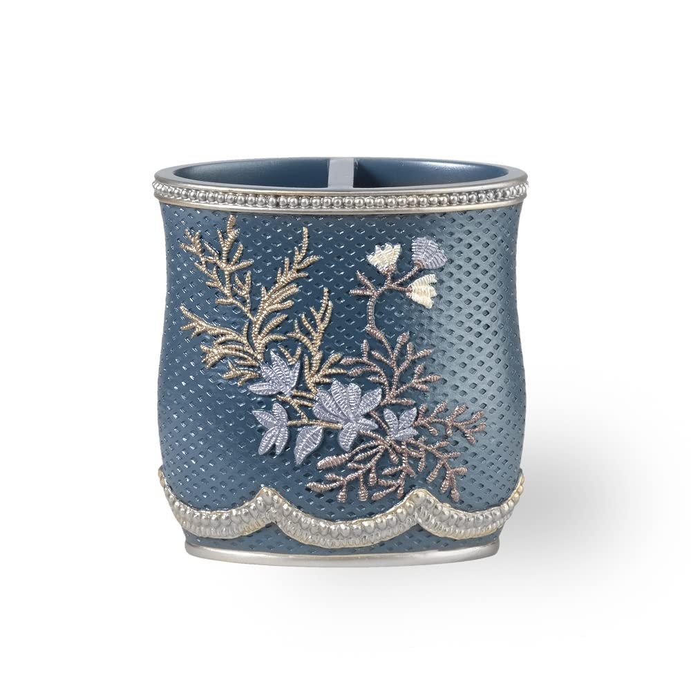 Popular Bath Tooth Brush Holder Capri, Slate Blue