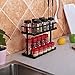 2 Tier Countertop Spice Rack,GONGSHI Kitchen Pantry Stand Shelf Organizer (10.8Lx4.8Wx8.3H)
