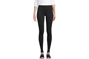 Lands' End Women's High Rise Serious Sweats Fleece-Lined Pocket Leggings