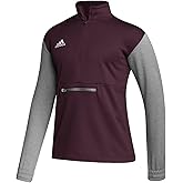 adidas Mens Team issue 1/4 Zip Pullover M