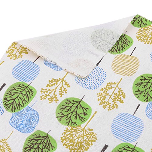 eDealMax Patrón lino Árbol Inicio Sofá Tabla Arte arte Hecho a Mano DIY de Tela 1,55 x 1M - Thumbnail 2