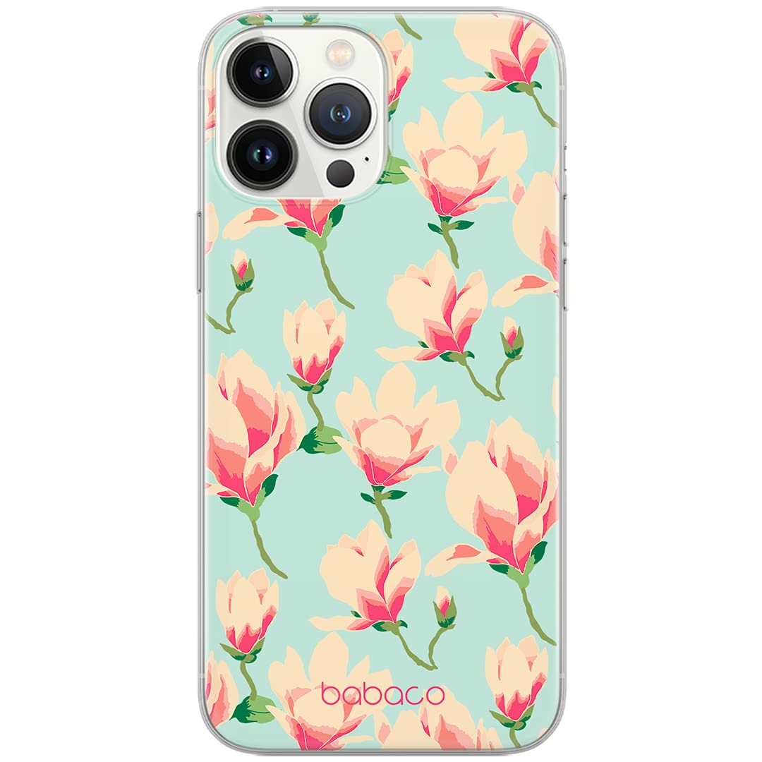 Babaco ERT GROUP mobile phone case for Apple Iphone 7 PLUS/ 8 PLUS original and officially Licensed pattern Flowers 016 optimally adapted to the shape of the mobile phone, case made of TPU