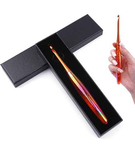 Amazon.com: Furls Crochet Hook, Limited Edition Red Streamline