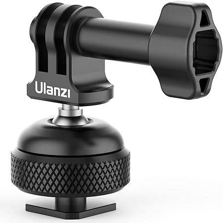 Amazon Co Jp Ulanzi Gopro 三脚マウントアダプター 360回転 Gopro 9 Hero 8 7 6 5用 カメラ