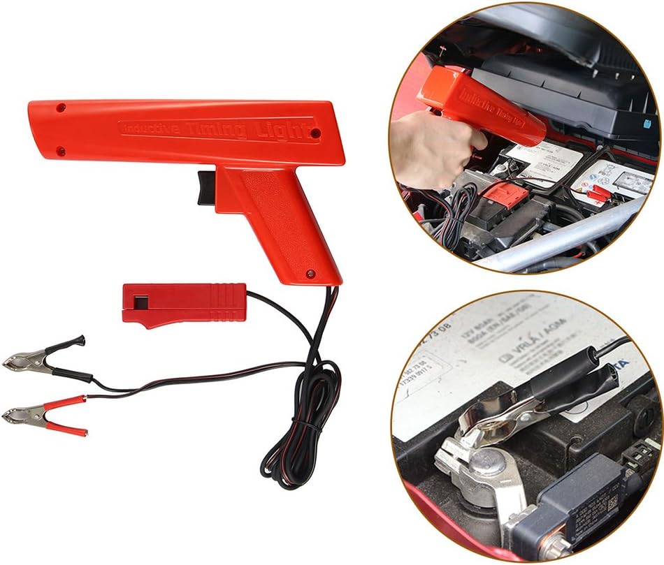 Greenbang Timing Light Diagnostic-tool,Xenon Timing Light Pistol Grip ZC-100 Checking Ignition Timing on Automotive 12V Xenon Bulb
